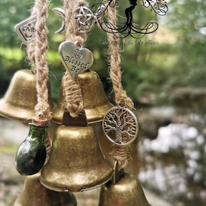 Witches Bells with five bells