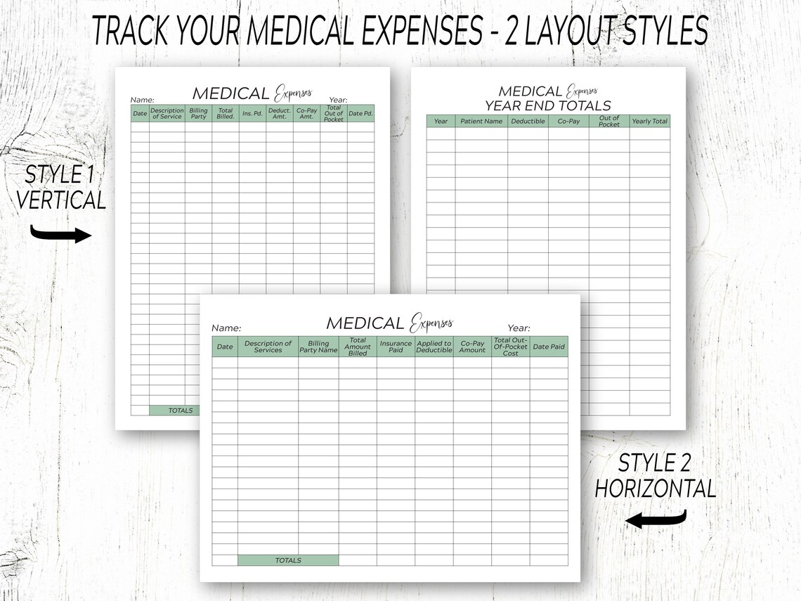 Medical Planner / Medical Printables / Healthcare Planner / - Etsy