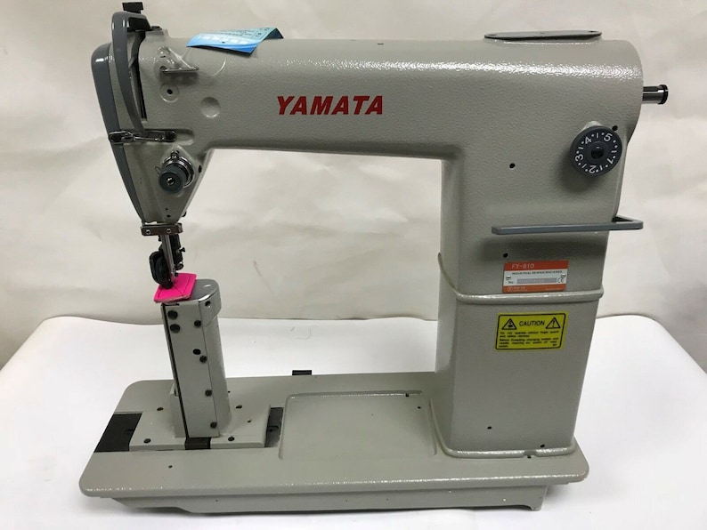 Yamata FY810 Post Bed Industrial Sewing Machine With Roller Foot
