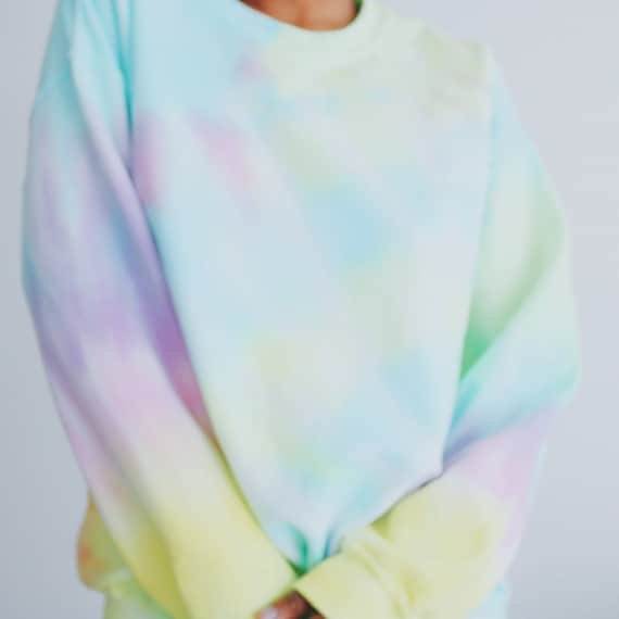 Pastel 2024 rainbow sweatshirt