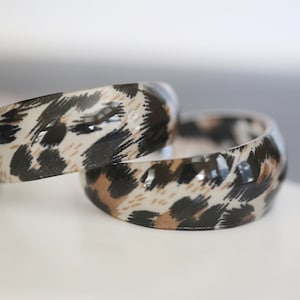 Fashion Leopard Hoop Earrings