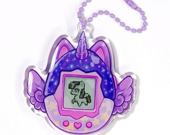 Llavero Tamagotchi Twilight Sparkle de edición limitada MLP / Charm de My Little Pony Mane 6