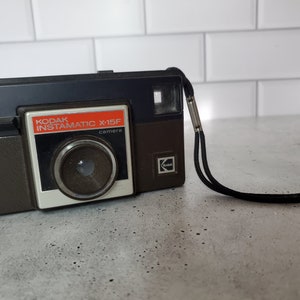 Kodak Instamatic X-15F Film Camera - Vintage 1970s