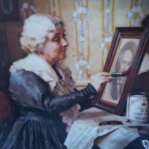 Grandma&#39;s Love - Rockwell&#39;s Golden Moments - Painted by Norman Rockwell - Collectible Plate - 1988 - Knowles- Bradex nr. 84-R70-10.2