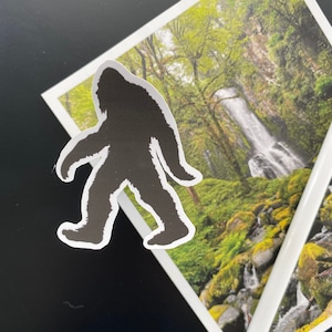 Sasquatch Silhouette Sticker