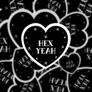 Hex ja | Hartsticker