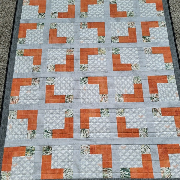 Orange Quilt - Etsy