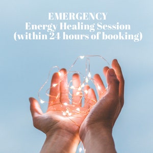 Emergency Energy Clearing Session- 24 hrs