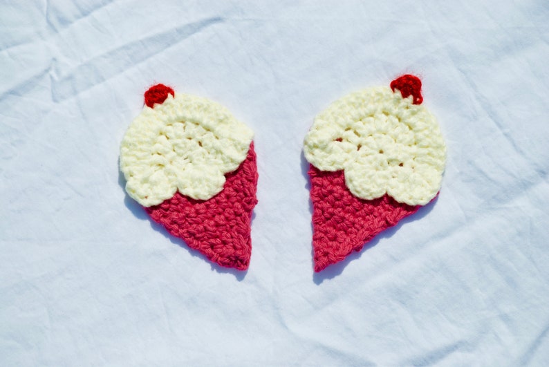 Crocheted Vanilla Ice Cream Bralette
