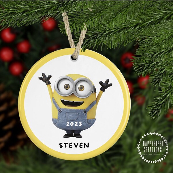 Minion Ornaments - Etsy