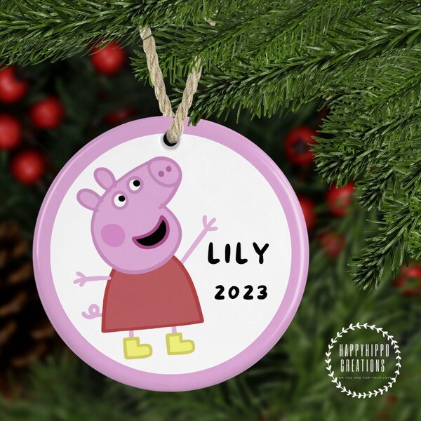 Pig Ornament - Etsy
