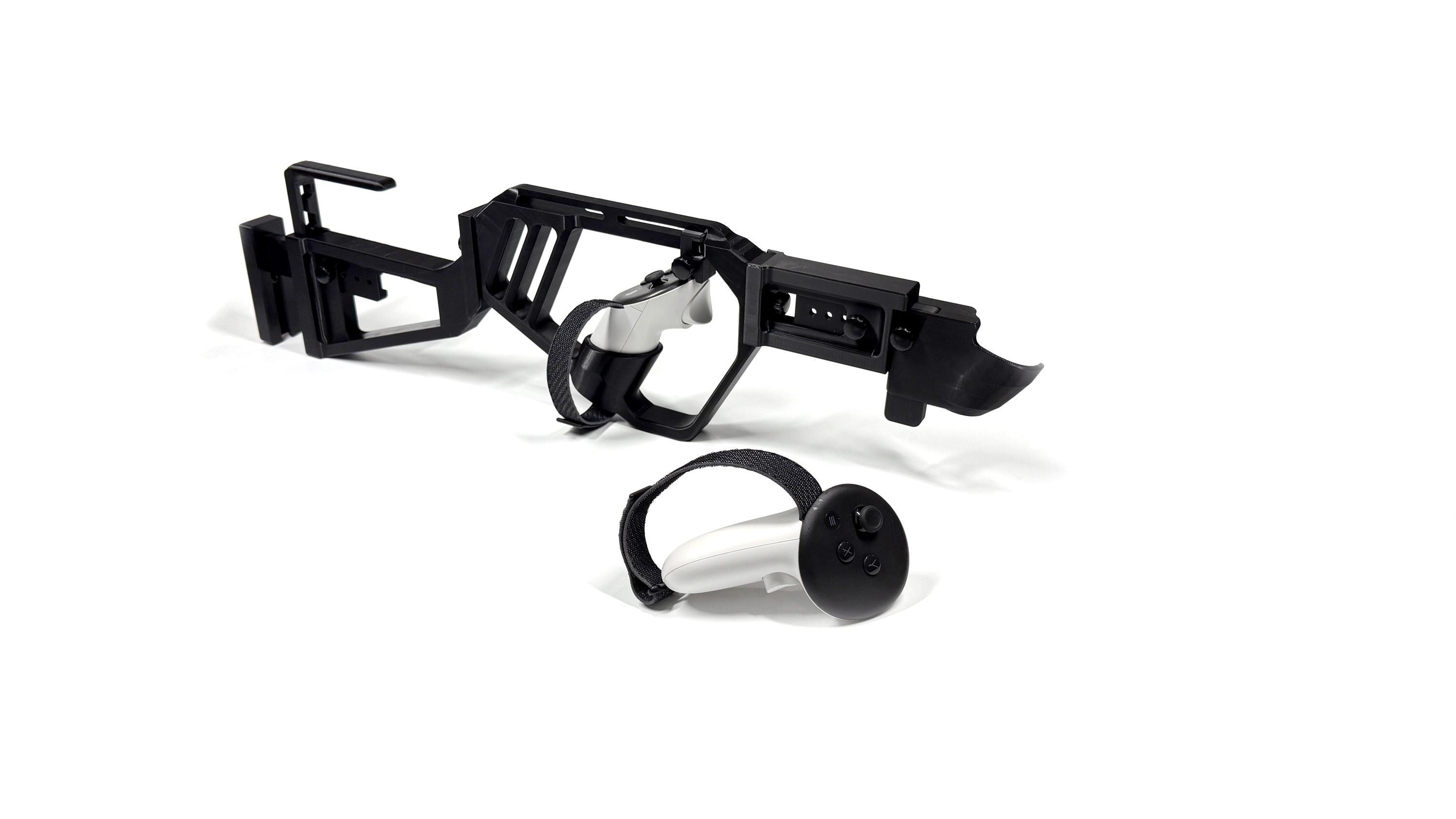 For Meta Quest 3/3S VR Headset Gaming Gunstock Holder