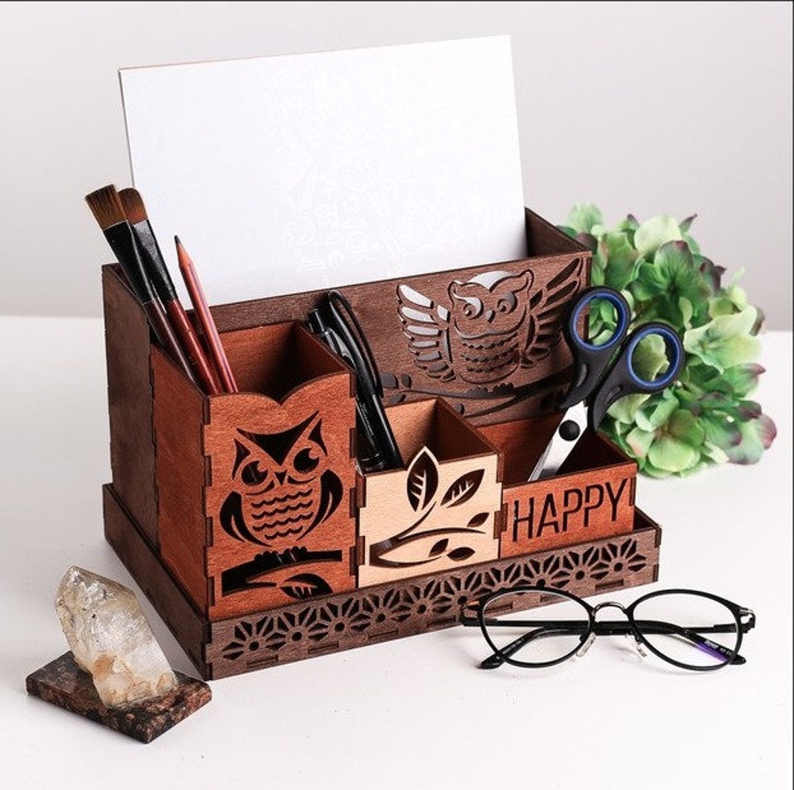 Multi Pencil Holder Dxf Lasercut DOWNLOAD Etsy
