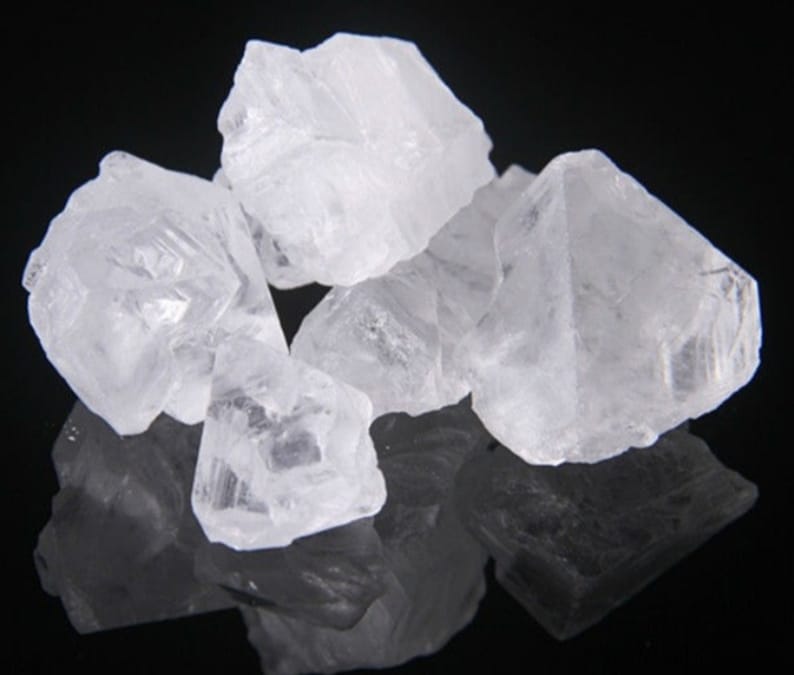 Potassium Alum Natural Deodorant Crystals Antibacterial Etsy