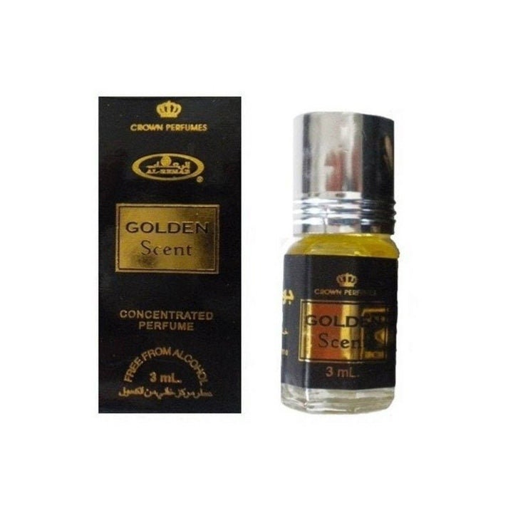 Golden Scent Al Rehab Parfum Free Alchohol Arabian Perfume 