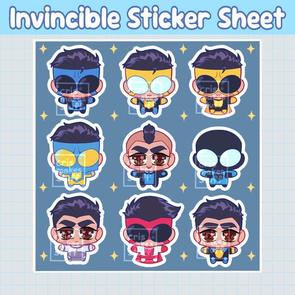 Invincible Chibi - Etsy