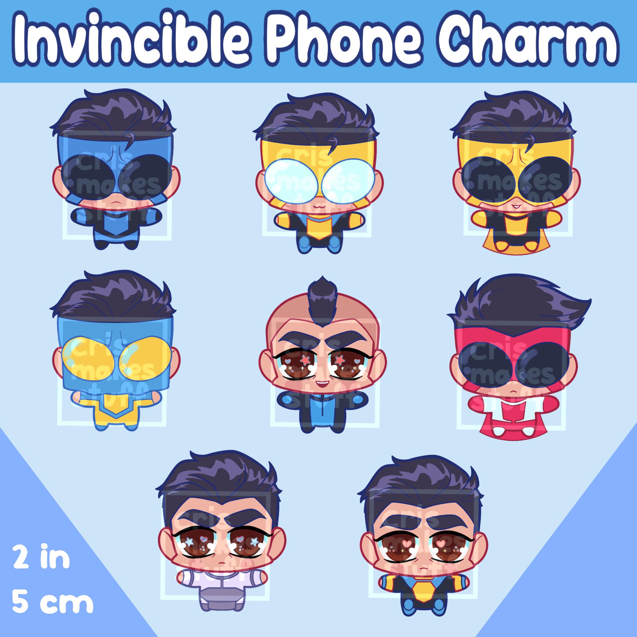 Invincible Phone Charm