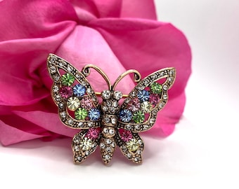 Antique Style Brooch-Butterfly Brooch