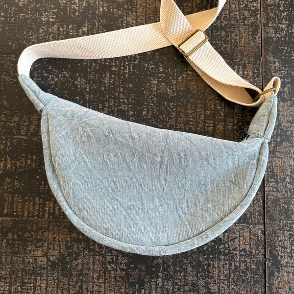 Hobo sling bag, crossbody bag, women’s sling bag, handmade bag, gift under30, hand bag, fabric handbag