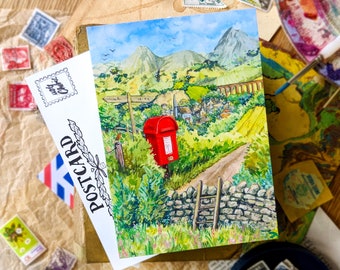 British Countryside Scene Postcards | Packs of 1 - 5 | England, Scotland, Wales, Postcrossing Card, UK Happy Snail Mail Art & Penpal Letter