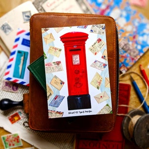 UK Pillar Briefkasten Postkarte | Sets 1-5 | Briefkästen des Vereinigten Königreichs | British Postcrossing, Happy Snail Mail, Europa Reise, England Kunst