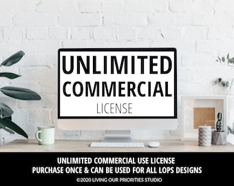 Unlimited Commercial License | Unlimited Use of LopStudio Cut Files | Silhouette | Cricut | SVG, EPS, DXF | Faith Cut Files