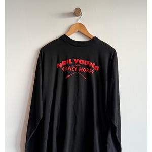 Vintage Neil Young Crazy Horse Long Sleeve