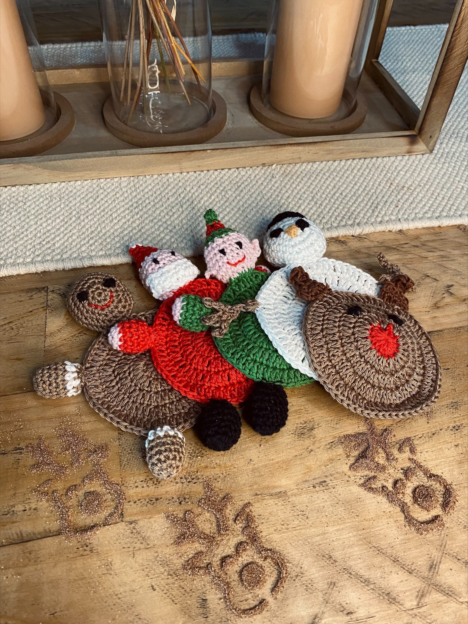 39 Christmas Coaster Crochet Patterns for Festive Table Decor, Gifts, and Cozy Holiday... 12 Novelty Christmas Coaster Patterns