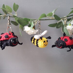 Crochet mini beasts pattern