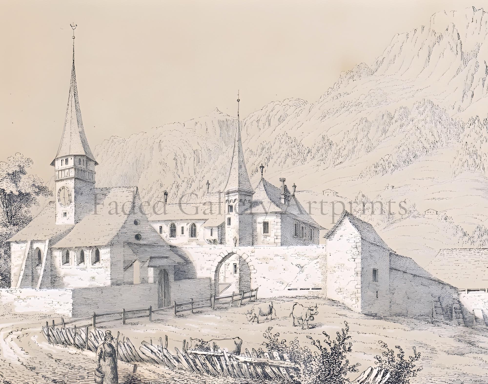 ルージュモント風景画 – 1840年代のヨハン・ワーグナー作品