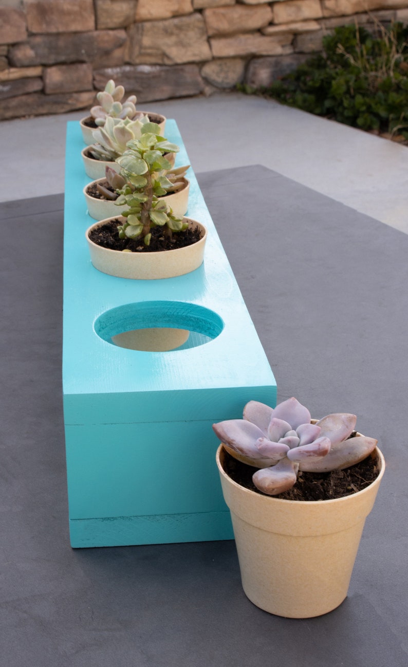 Tabletop Planter Box Etsy
