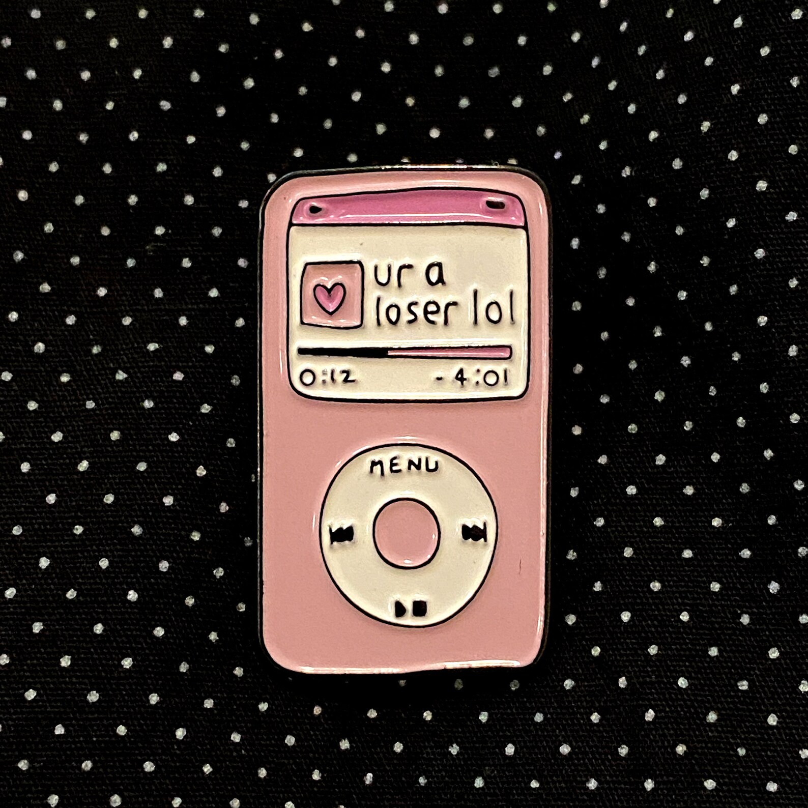 UR A Loser LOL Pin iPod Pin Music Pin Meme Pin Joke | Etsy