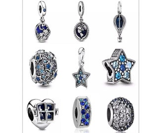 Bracelet Charms, 925 Silver Charms fits European Pandora Charms Bracelets , Brand New Charms for Bracelet, Women Jewelry, Gifts