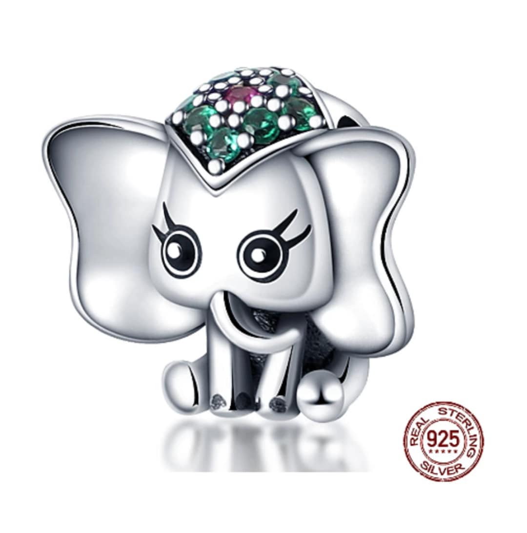 Pandora Charm Elephant Charms Amazon Buy Cute Baby Elephant Charms