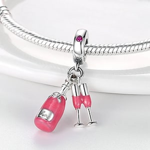Champagne pandora charm discount