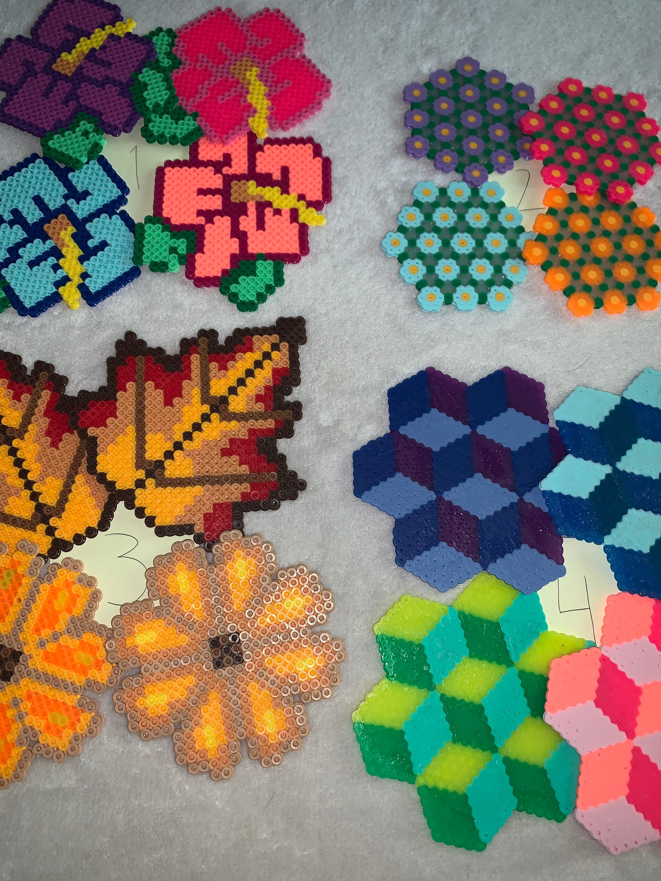 Hama bead coaster designs hot sale
