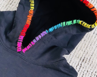 Whipstitched LOVED hoodie