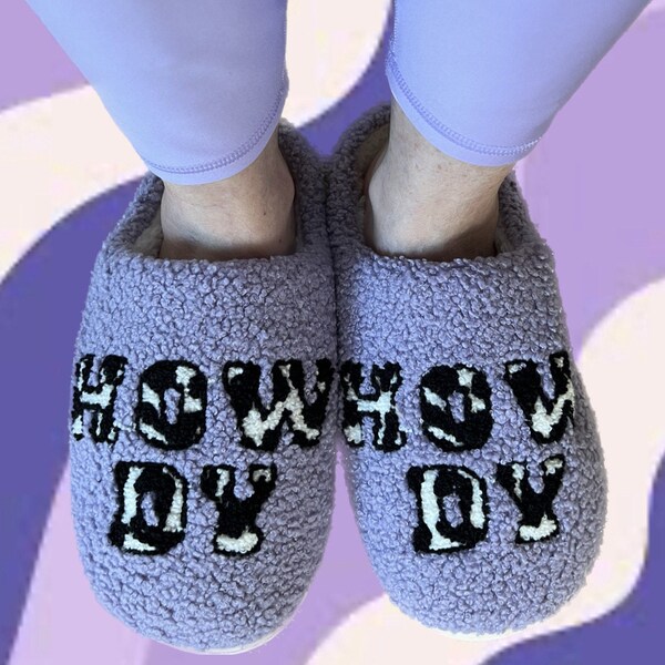 fuzzy slippers