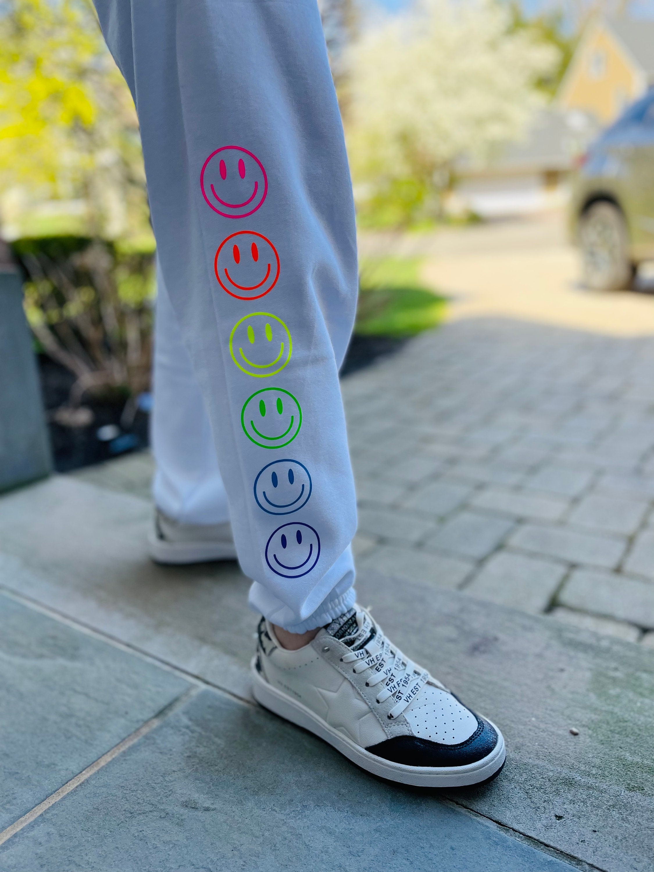 Mens Trend Smile Face Graffiti Printed Trousers Drawstring Active Sweatpants  Comfortable Casual Pants - Clothing, Shoes & Jewelry - Temu