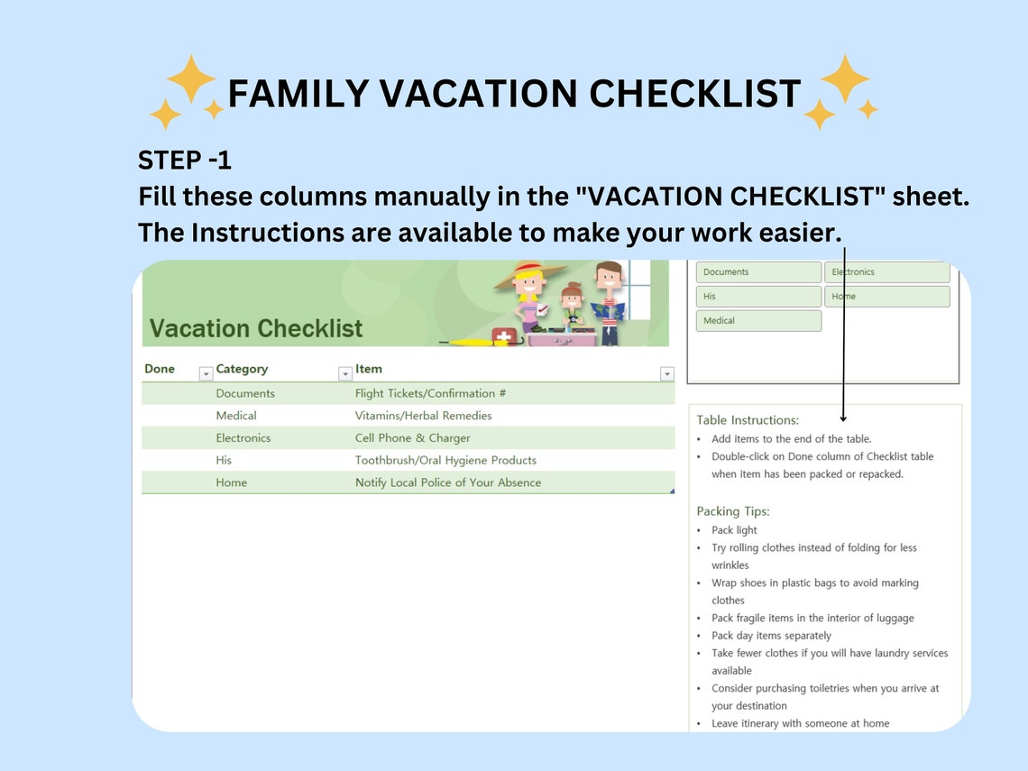 Travel Planner Excel Sheet Template Travel Budget Spreadsheet Travel