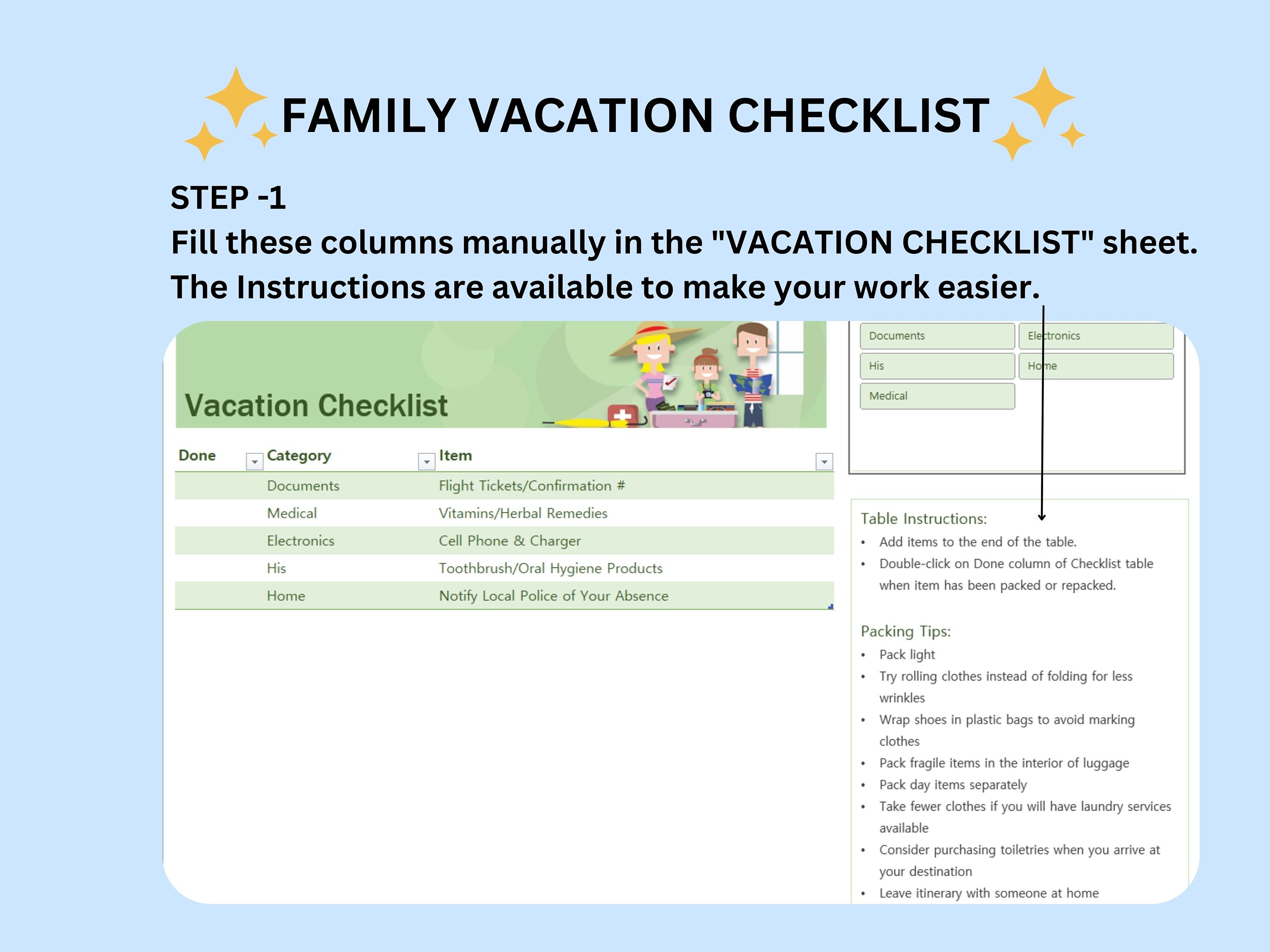 Travel Planner Excel Sheet Template Travel Budget Spreadsheet Travel
