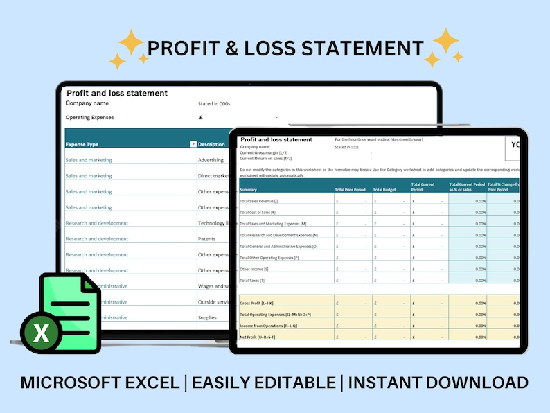 Microsoft Profit and Loss Template: Optimize Financial Reporting with Expert Templates