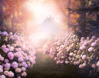 Fairytale Digital Backdrop Background for Photoshop
