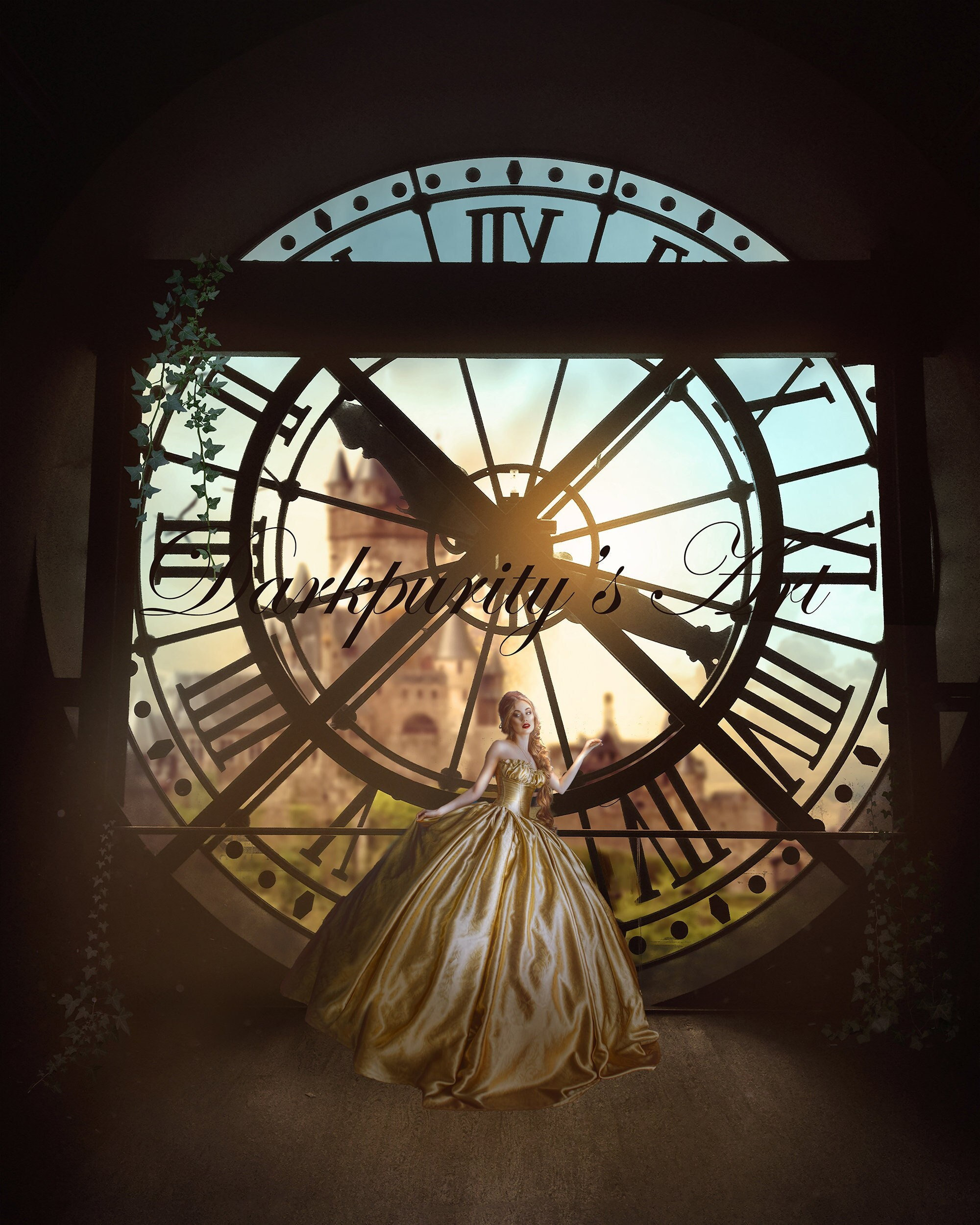 Clock Tower Digital Backdrops Backgrounds for Photoshop - Etsy