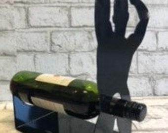 Metal sexy man wine holder gifts