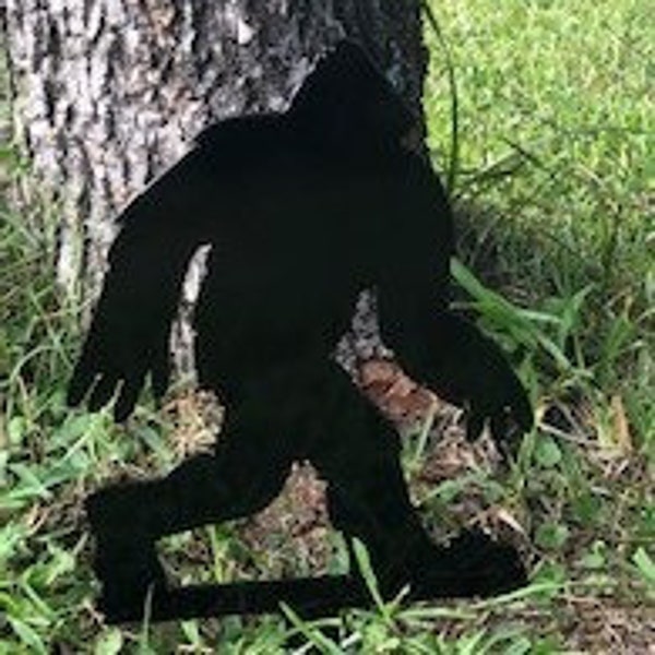 Bigfoot Yard Art Etsy