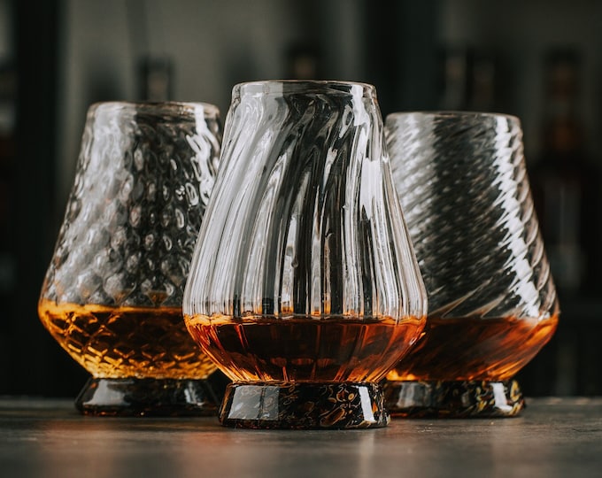 Handblown Neat Pour Glass | Made in USA | Gifts for Whiskey Lovers