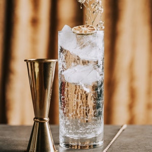 Handgeblazen longdrinks: set van 2 stuks