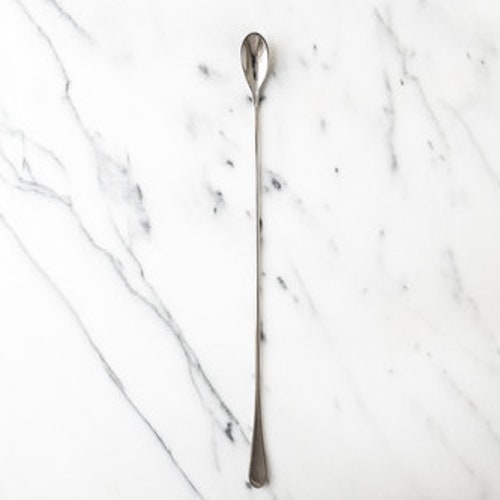 18 Extra Long Cocktail Mixing Glass Spoon Bar Stirring Etsy