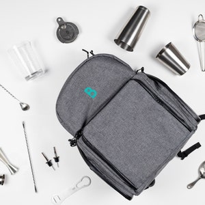 バーテンダー用トラベルバッグ付きコンプリートバーセット「BarBack Pack Fully Loaded」